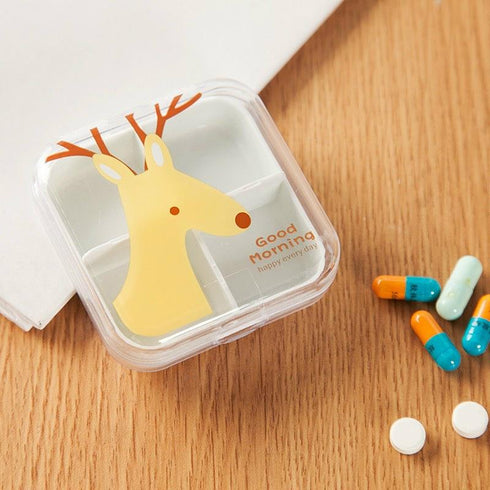 Medicine Box Portable Mini Medicine Box Sub Packed Small Medicine Box A Week's Travel With Medicine Box